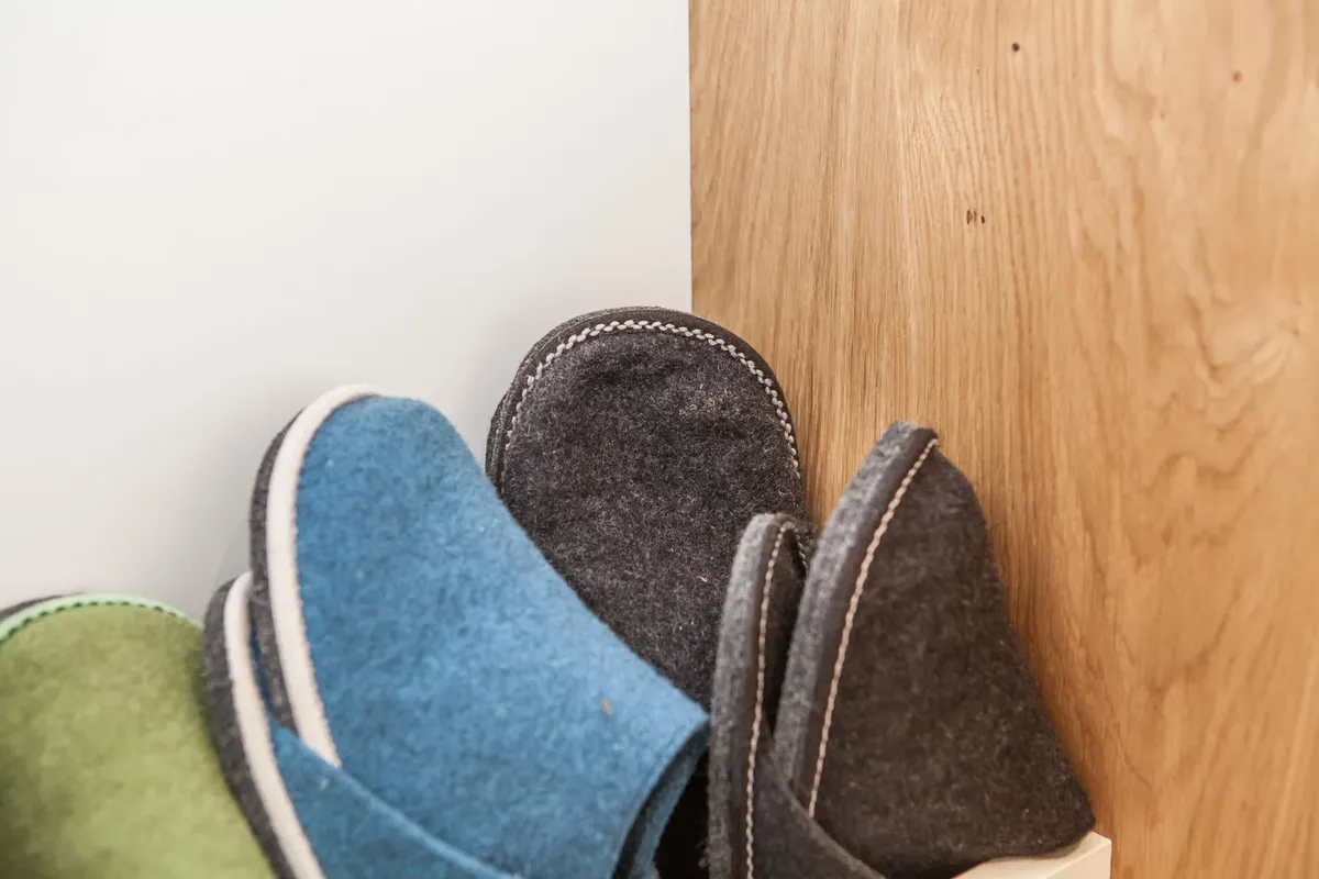 Filzpatschen für kleine Besucher